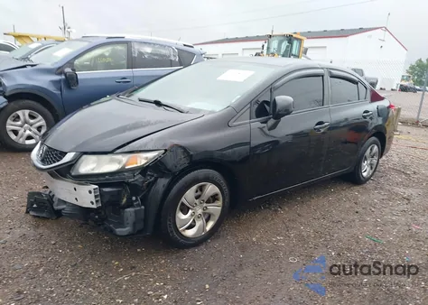2013 Honda Civic Lx from USA, damaged, VIN 2HGFB2F59DH564638